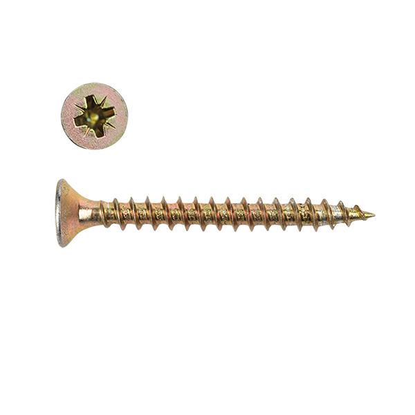 Double Countersunk Head Chipboard Screw, Pozi Drive