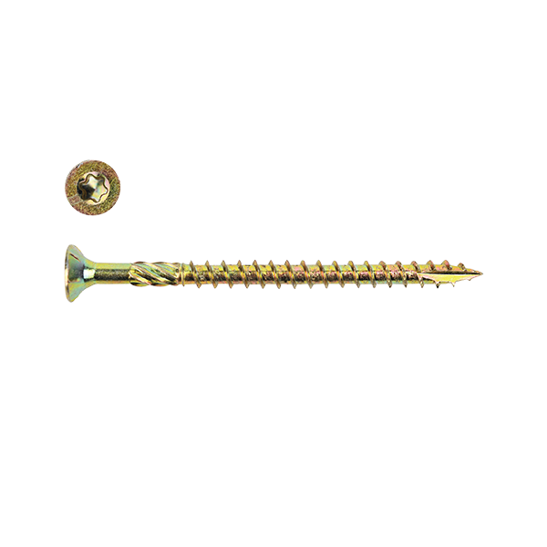 Countersunk Head Chipboard Screw, Torx Drive