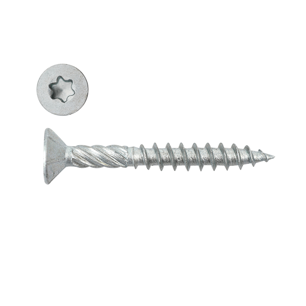 Double Countersunk Wood Screw, Pozi Drive