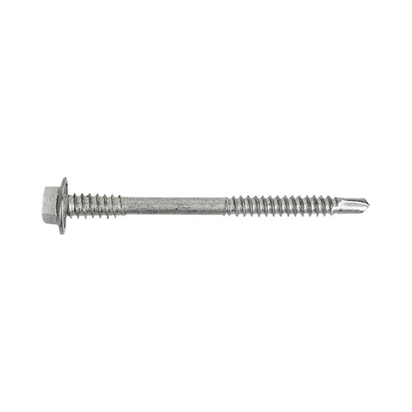 Hex Flange Head Self-Drilling Screw, Double Thread