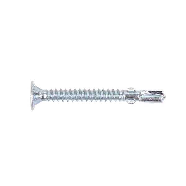 Large Wafer Head Self-Drilling Screw, With Wing